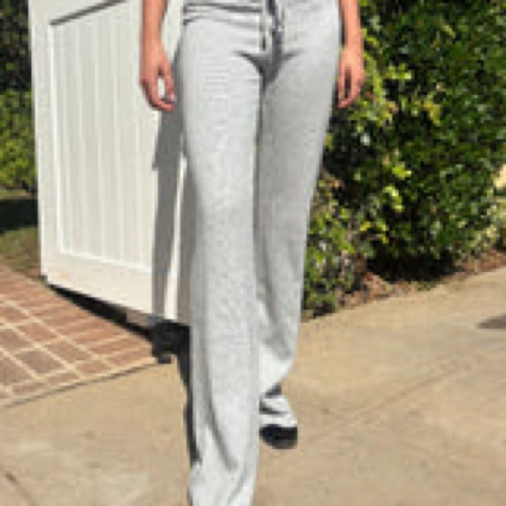 Brandy Melville Gray Track Pants